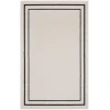 Nourison Home Nourison Essentials NRE02 Ivory/Black 3 ft. X 5 ft. Area Rug
