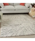 Nourison Rustic Textures Area Rug RUS17-Ivory/Grey