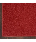 Nourison Essentials Brick Red Area Rug NRE01-Brick Red