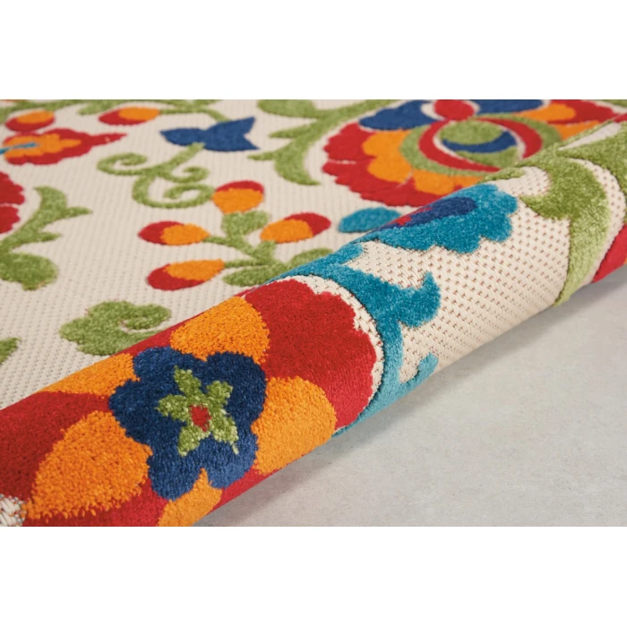 Nourison Aloha Round Area Rug ALH17-Multicolor