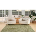Nourison Aloha Ivory Green ALH41 5 ft. 3 in. X 7 ft. 5 in. Rectangle Rug