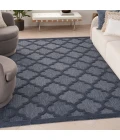 Nourison Easy Care Area Rug NES01 Navy Blue