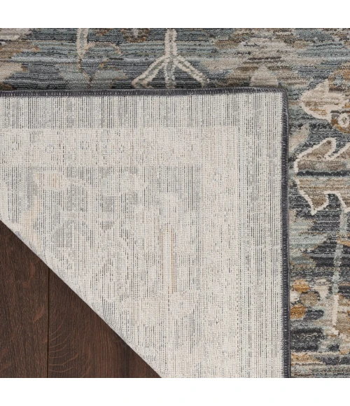 Nourison Lynx Navy Multicolor LNX02 10 ft. Rect. Rug