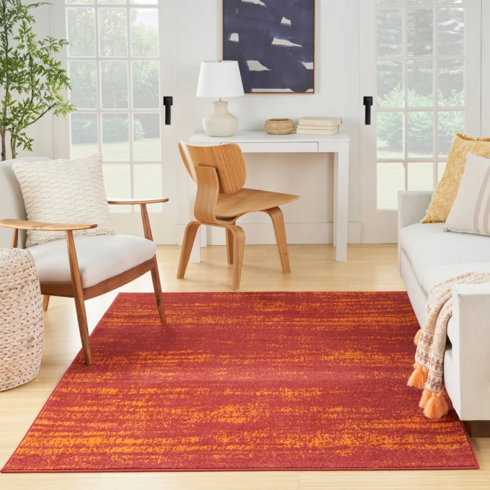 Nourison Nourison Essentials Area Rug NRE03 Red