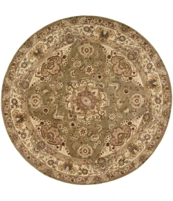 Nourison Home Nourison 2000 Green 2028 4ft. x Round Round Rug