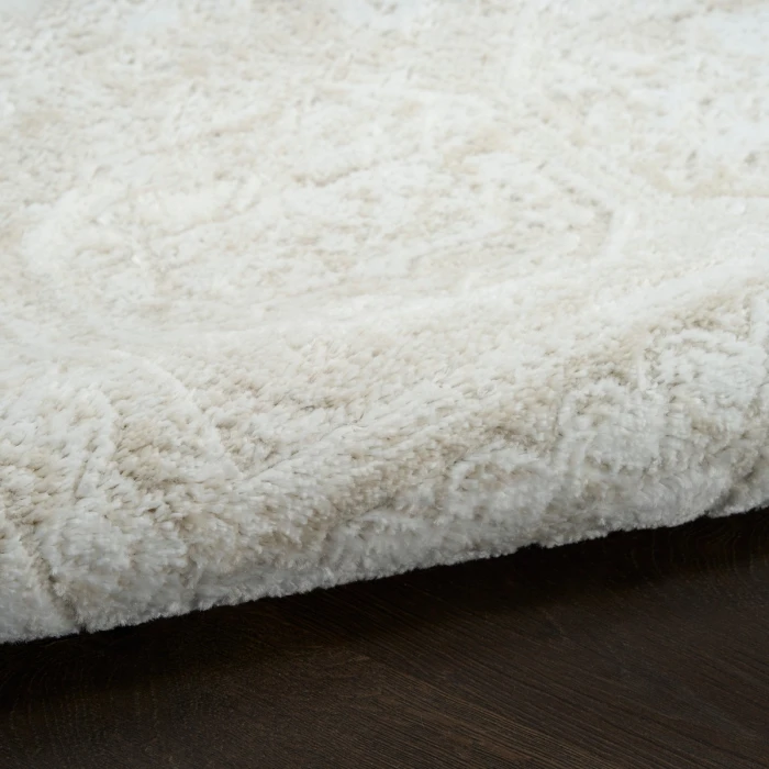 Nourison Dekor Ivory Beige DEK01 2 ft. X 4 ft. Rect. Rug