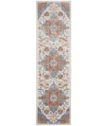 Nourison Elation Area Rug ETN09-Ivory Blue