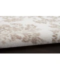 Nourison Jubilant Ivory Beige JUB09 7 ft. 10 in. X 9 ft. 10 in. Rectangle Rug
