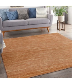Nourison Home Nourison Essentials NRE01 Rust 5 ft. Square Area Rug