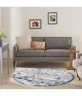 Nourison Aloha Area Rug ALH17-Blue/Grey
