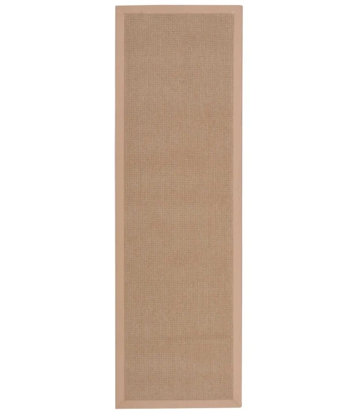 Nourison Sisal Soft Runner Area Rug SSF04-Sand