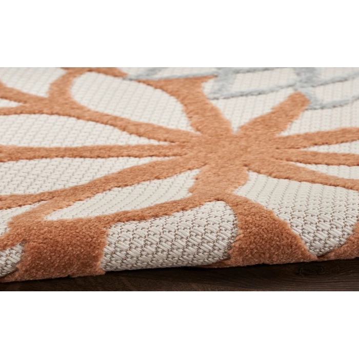Nourison Aloha Ivory Multicolor ALH05 2 ft. X 6 ft. Rectangle Rug