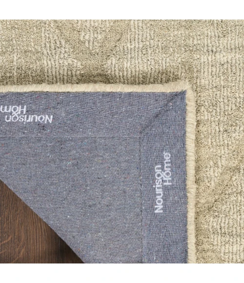 Nourison Wool Haven Sage WOH01 2 ft. X 6 ft. Rect. Rug