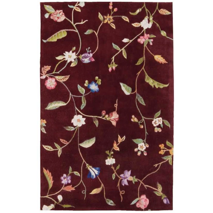 Nourison Home Julian Burgundy JL45 3ft.6in. x 5ft.6in. Rect. Rug