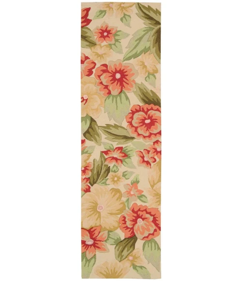 Nourison Fantasy Runner Area Rug FA17-Cream