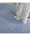 Nourison Essentials Blue/Grey Area Rug NRE01-Blue/Grey