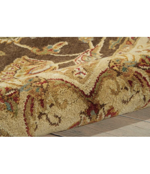 Nourison Jaipur Round Area Rug JA23-Brown