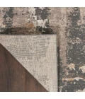 Nourison Tangra Cream Grey TNR05 5 ft. X 7 ft. Rect. Rug