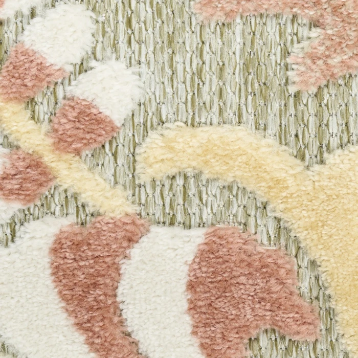 Nourison Aloha Sage Rose ALH17 7 ft. 10 in. X 10 ft. 6 in. Rect. Rug