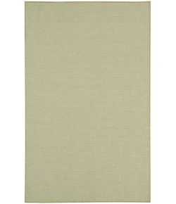 Nourison Home Courtyard COU01 Ivory Green 6 ft. Square Area Rug