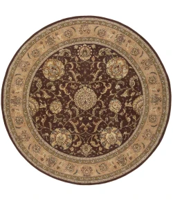 Nourison Home Nourison 2000 2206 Brown 8 ft. Round Area Rug