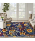 Nourison Home Aloha Blue ALH17 7ft. x 10ft. Rect. Rug