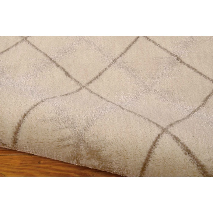 Nourison Home Tranquility Ivory TNQ01 5ft.3in. x 7ft.5in. Rect. Rug