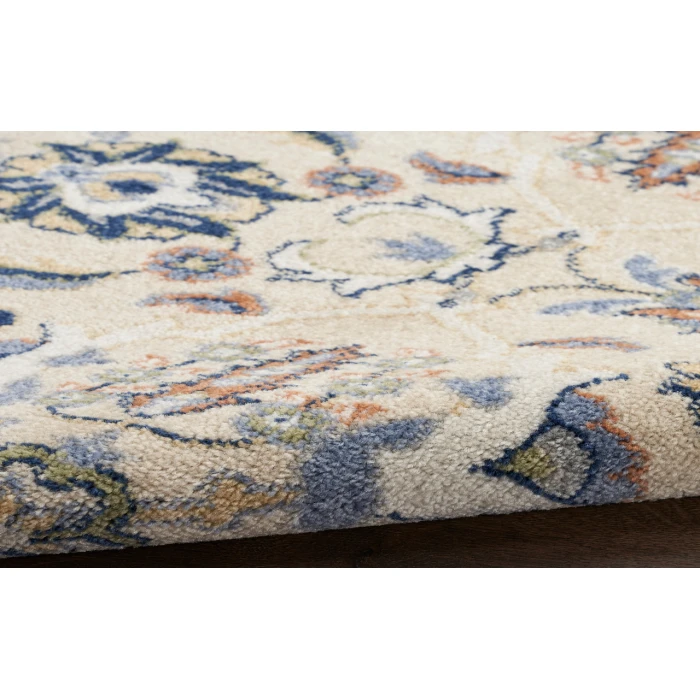 Nourison Allur Beige ALR03 2 ft. 3 in. X 7 ft. 6 in. Rectangle Rug