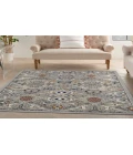 Nourison Allur Grey ALR03 4 ft. X 6 ft. Rectangle Rug