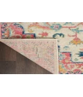 Nourison Passion Ivory Pink PSN25 2 ft. 2 in. X 12 ft. Rectangle Rug
