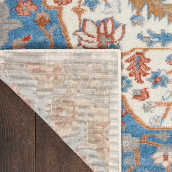 Nourison Elation Area Rug ETN09-Ivory Blue