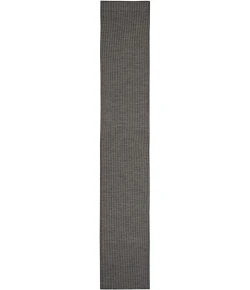 Nourison Home Positano POS01 Charcoal 2 ft. 2 in. X 10 ft. Area Rug