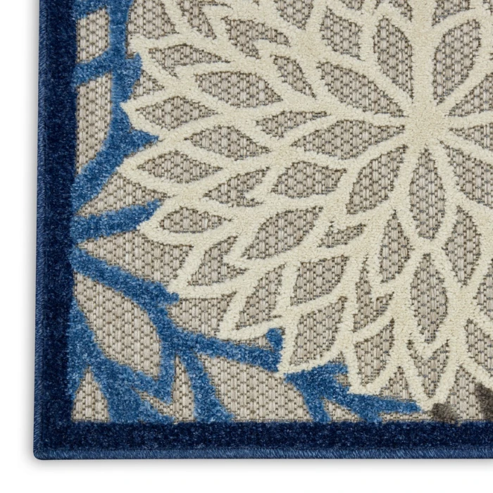 Nourison Aloha Area Rug ALH05-Blue/Multicolor