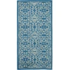 Nourison Home Jubilant JUB06 Ivory Blue 2 ft. X 4 ft. Area Rug