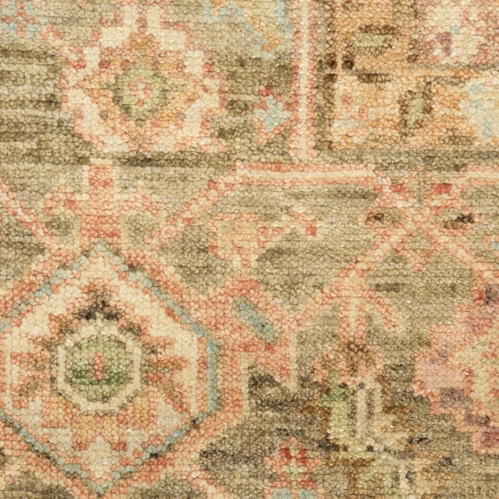 Nourison Heritage Vine Rust HTV06 12 ft. X 15 ft. Rect. Rug