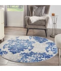 Nourison Whimsicle Area Rug WHS11-Ivory Navy