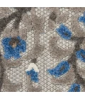 Nourison Aloha Area Rug ALH20 Grey/Multi 5'3" x 7'5"