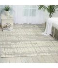 Nourison Home Twilight White TWI10 8ft.6in. x 11ft.6in. Rect. Rug