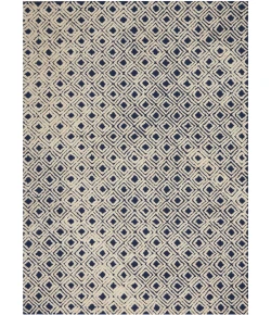 Nourison Home Deco Mod Navy 46358 3ft.9in. x 5ft.9in. Rect. Rug