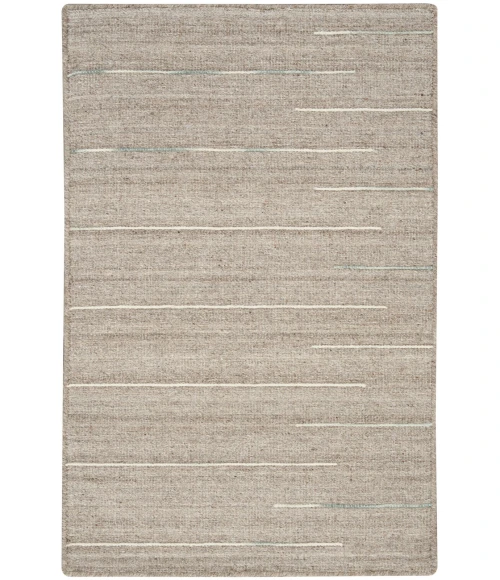 Nourison Interweave Grey IWV01 2 ft. X 3 ft. Rect. Rug
