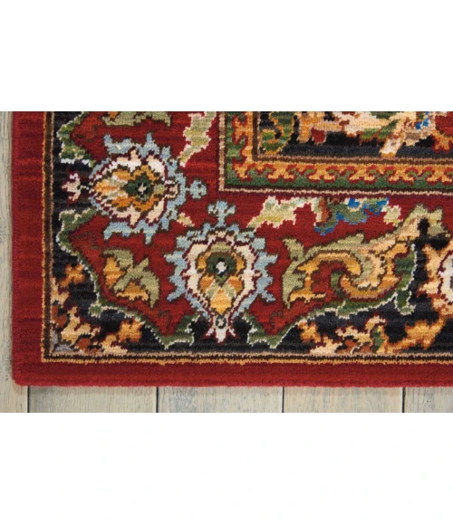 Nourison Home Timeless Red TML15 2ft.3in. x 3ft. Rect. Rug