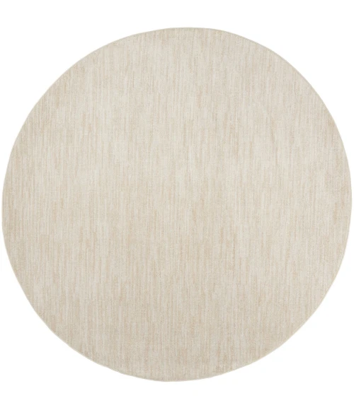 Nourison Essentials Ivory Beige Area Rug NRE01-Ivory Beige