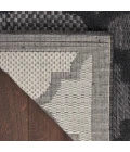 Nourison Easy Care Area Rug NES01 Charcoal/Black