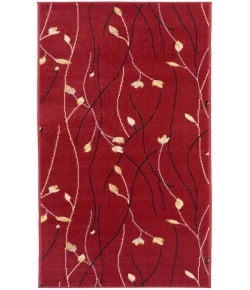 Nourison Home Grafix GRF15 Red 2 ft. X 6 ft. Area Rug