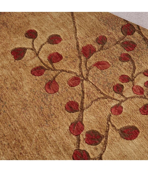 Nourison Somerset Round Area Rug ST74-Latte