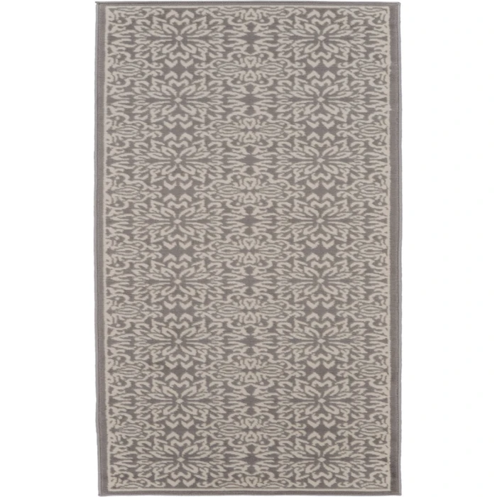 Nourison Jubilant Ivory Grey JUB06 2 ft. X 6 ft. Rectangle Rug