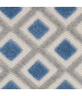 Nourison Aloha Area Rug ALH26 Blue/Grey 12' x 15'