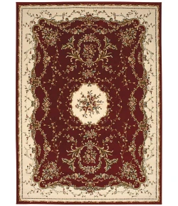 Nourison Home Bordeaux Red BOR01 9ft.10in. x 13ft.2in. Rect. Rug