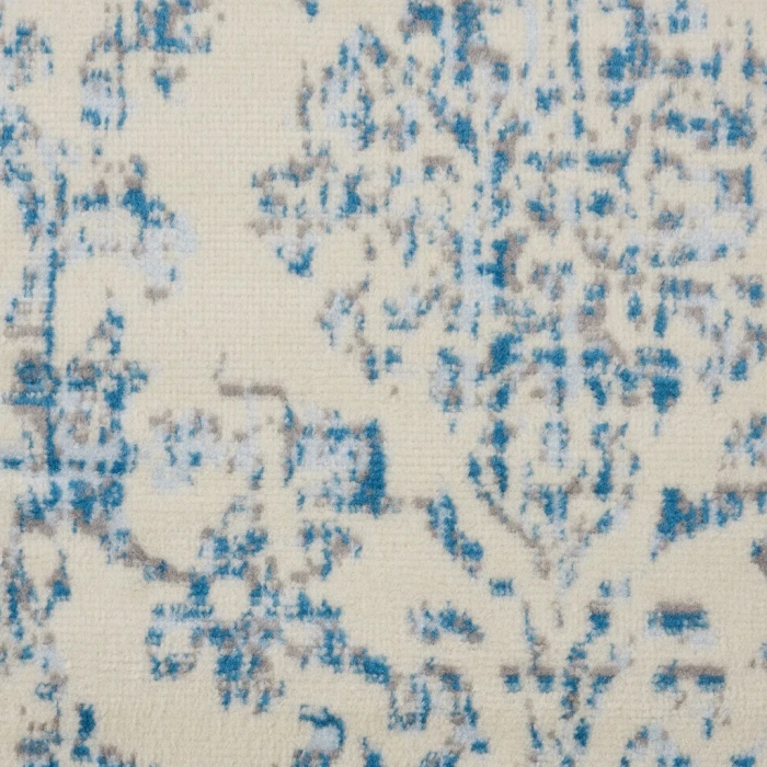 Nourison Jubilant Runner Area Rug JUB09-Ivory/Blue