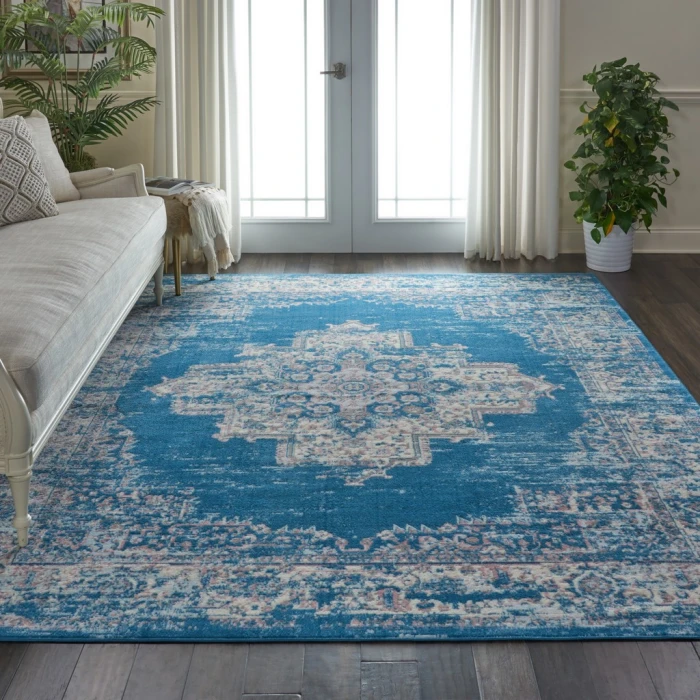 Nourison Grafix Area Rug GRF14-Blue